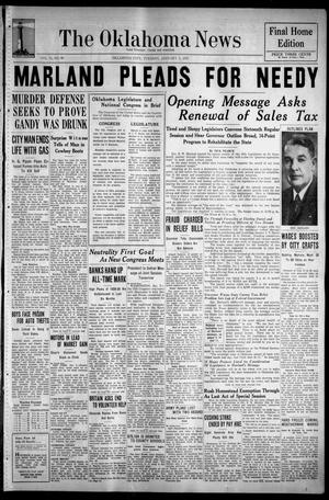 The Oklahoma News (Oklahoma City, Okla.), Vol. 31, No. 90, Ed. 1 Tuesday, January 5, 1937