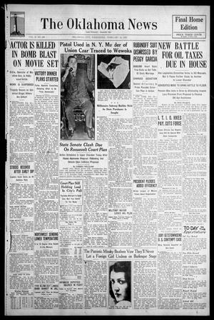 The Oklahoma News (Oklahoma City, Okla.), Vol. 31, No. 140, Ed. 1 Wednesday, February 24, 1937