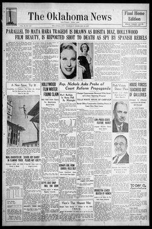 The Oklahoma News (Oklahoma City, Okla.), Vol. 31, No. 141, Ed. 1 Thursday, February 25, 1937
