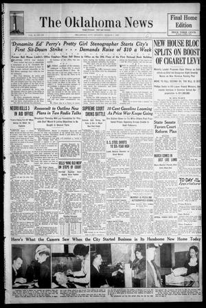Primary view of object titled 'The Oklahoma News (Oklahoma City, Okla.), Vol. 31, No. 145, Ed. 1 Monday, March 1, 1937'.
