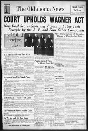 The Oklahoma News (Oklahoma City, Okla.), Vol. 31, No. 187, Ed. 1 Monday, April 12, 1937