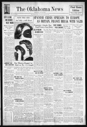 The Oklahoma News (Oklahoma City, Okla.), Vol. 31, No. 259, Ed. 1 Tuesday, June 22, 1937
