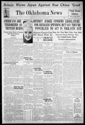 The Oklahoma News (Oklahoma City, Okla.), Vol. 31, No. 296, Ed. 1 Thursday, July 29, 1937