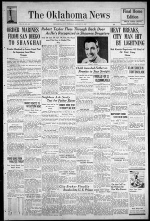 Primary view of object titled 'The Oklahoma News (Oklahoma City, Okla.), Vol. 31, No. 315, Ed. 2 Tuesday, August 17, 1937'.