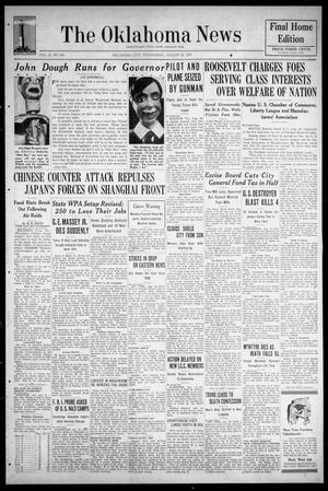 The Oklahoma News (Oklahoma City, Okla.), Vol. 31, No. 316, Ed. 2 Wednesday, August 18, 1937