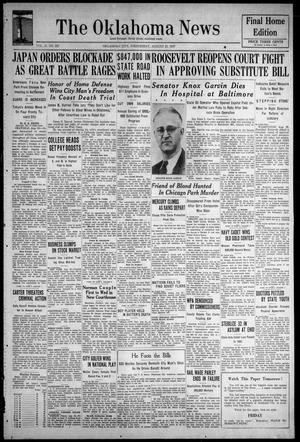 Primary view of object titled 'The Oklahoma News (Oklahoma City, Okla.), Vol. 31, No. 323, Ed. 1 Wednesday, August 25, 1937'.
