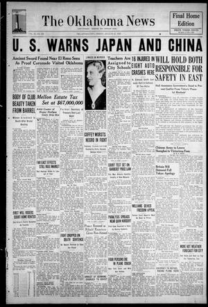 The Oklahoma News (Oklahoma City, Okla.), Vol. 31, No. 325, Ed. 1 Friday, August 27, 1937