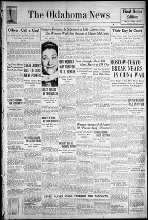 The Oklahoma News (Oklahoma City, Okla.), Vol. 31, No. 330, Ed. 1 Wednesday, September 1, 1937
