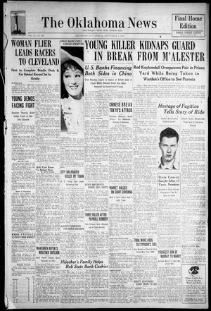The Oklahoma News (Oklahoma City, Okla.), Vol. 31, No. 332, Ed. 1 Friday, September 3, 1937