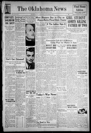 The Oklahoma News (Oklahoma City, Okla.), Vol. 31, No. 337, Ed. 1 Wednesday, September 8, 1937