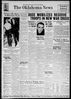 The Oklahoma News (Oklahoma City, Okla.), Vol. 32, No. 5, Ed. 1 Sunday, October 10, 1937