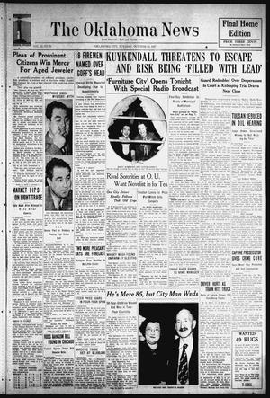 The Oklahoma News (Oklahoma City, Okla.), Vol. 32, No. 21, Ed. 1 Tuesday, October 26, 1937