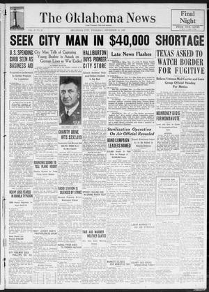 The Oklahoma News (Oklahoma City, Okla.), Vol. 32, No. 37, Ed. 2 Thursday, November 11, 1937