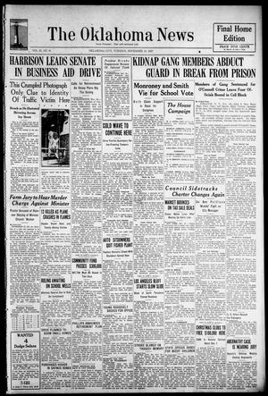 The Oklahoma News (Oklahoma City, Okla.), Vol. 32, No. 41, Ed. 1 Tuesday, November 16, 1937