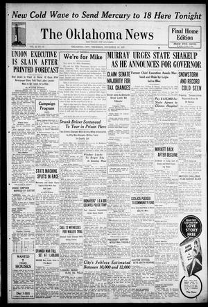 The Oklahoma News (Oklahoma City, Okla.), Vol. 32, No. 43, Ed. 1 Thursday, November 18, 1937