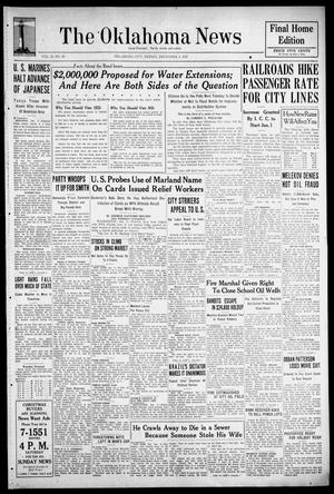 The Oklahoma News (Oklahoma City, Okla.), Vol. 32, No. 58, Ed. 1 Friday, December 3, 1937