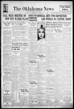 The Oklahoma News (Oklahoma City, Okla.), Vol. 32, No. 63, Ed. 1 Wednesday, December 8, 1937