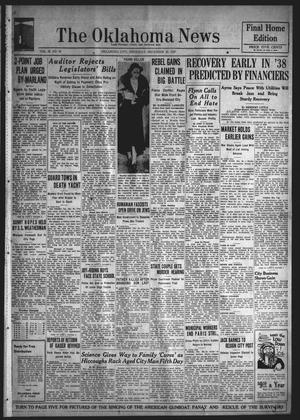 The Oklahoma News (Oklahoma City, Okla.), Vol. 32, No. 85, Ed. 1 Thursday, December 30, 1937