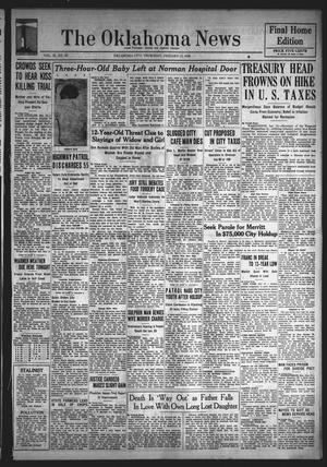 The Oklahoma News (Oklahoma City, Okla.), Vol. 32, No. 99, Ed. 1 Thursday, January 13, 1938