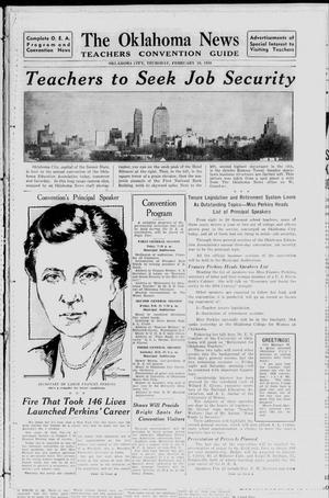 The Oklahoma News (Oklahoma City, Okla.), Vol. 32, No. 127, Ed. 3 Thursday, February 10, 1938
