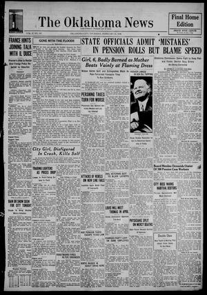 The Oklahoma News (Oklahoma City, Okla.), Vol. 32, No. 141, Ed. 1 Thursday, February 24, 1938