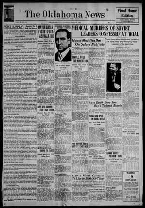 The Oklahoma News (Oklahoma City, Okla.), Vol. 32, No. 153, Ed. 1 Tuesday, March 8, 1938