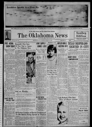 The Oklahoma News (Oklahoma City, Okla.), Vol. 32, No. 158, Ed. 1 Sunday, March 13, 1938