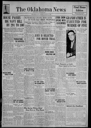 Primary view of object titled 'The Oklahoma News (Oklahoma City, Okla.), Vol. 32, No. 166, Ed. 1 Monday, March 21, 1938'.