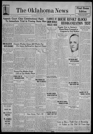 The Oklahoma News (Oklahoma City, Okla.), Vol. 32, No. 177, Ed. 1 Friday, April 1, 1938