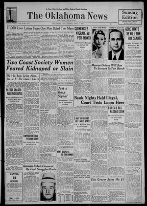 Primary view of object titled 'The Oklahoma News (Oklahoma City, Okla.), Vol. 32, No. 179, Ed. 1 Sunday, April 3, 1938'.