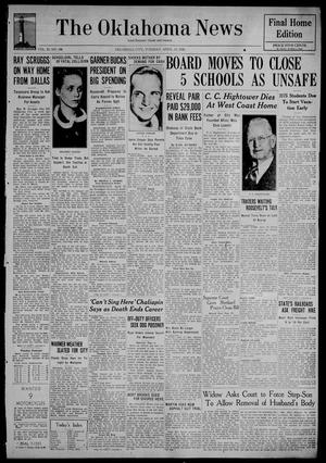 The Oklahoma News (Oklahoma City, Okla.), Vol. 32, No. 188, Ed. 1 Tuesday, April 12, 1938