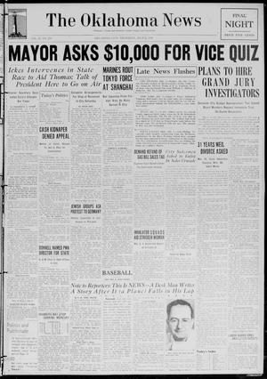 The Oklahoma News (Oklahoma City, Okla.), Vol. 32, No. 274, Ed. 2 Thursday, July 7, 1938