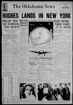 Primary view of object titled 'The Oklahoma News (Oklahoma City, Okla.), Vol. 32, No. 281, Ed. 1 Thursday, July 14, 1938'.