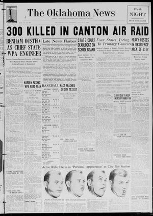The Oklahoma News (Oklahoma City, Okla.), Vol. 32, No. 307, Ed. 2 Tuesday, August 9, 1938