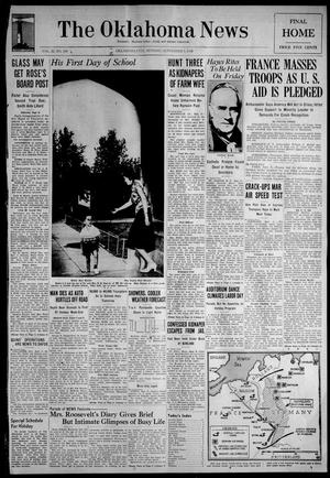 The Oklahoma News (Oklahoma City, Okla.), Vol. 32, No. 334, Ed. 1 Monday, September 5, 1938