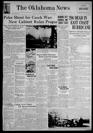The Oklahoma News (Oklahoma City, Okla.), Vol. 32, No. 351, Ed. 1 Thursday, September 22, 1938
