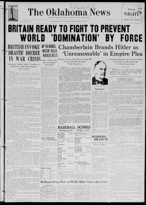 The Oklahoma News (Oklahoma City, Okla.), Vol. 32, No. 356, Ed. 2 Tuesday, September 27, 1938