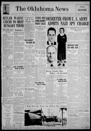 The Oklahoma News (Oklahoma City, Okla.), Vol. 33, No. 9, Ed. 1 Friday, October 14, 1938
