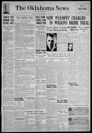 The Oklahoma News (Oklahoma City, Okla.), Vol. 33, No. 20, Ed. 1 Tuesday, October 25, 1938