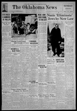 The Oklahoma News (Oklahoma City, Okla.), Vol. 33, No. 39, Ed. 1 Sunday, November 13, 1938
