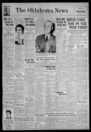 The Oklahoma News (Oklahoma City, Okla.), Vol. 33, No. 40, Ed. 1 Monday, November 14, 1938