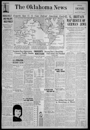 The Oklahoma News (Oklahoma City, Okla.), Vol. 33, No. 42, Ed. 1 Wednesday, November 16, 1938