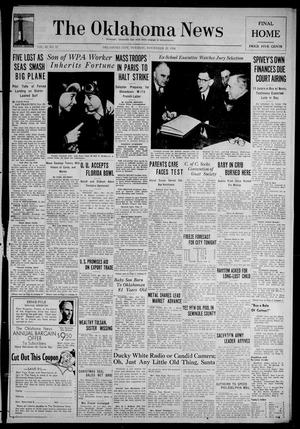 The Oklahoma News (Oklahoma City, Okla.), Vol. 33, No. 55, Ed. 1 Tuesday, November 29, 1938
