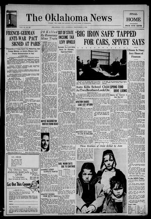 The Oklahoma News (Oklahoma City, Okla.), Vol. 33, No. 62, Ed. 1 Tuesday, December 6, 1938