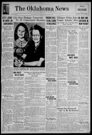 The Oklahoma News (Oklahoma City, Okla.), Vol. 33, No. 69, Ed. 1 Tuesday, December 13, 1938
