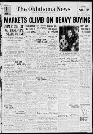 Primary view of object titled 'The Oklahoma News (Oklahoma City, Okla.), Vol. 33, No. 70, Ed. 2 Wednesday, December 14, 1938'.