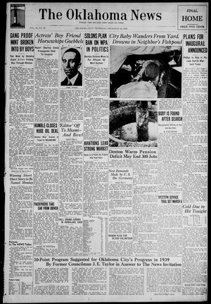 The Oklahoma News (Oklahoma City, Okla.), Vol. 33, No. 85, Ed. 1 Thursday, December 29, 1938