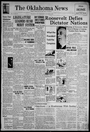 The Oklahoma News (Oklahoma City, Okla.), Vol. 33, No. 91, Ed. 1 Wednesday, January 4, 1939