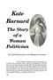 Primary view of Kate Barnard: The Story of a Woman Politician