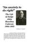 Primary view of "An anxiety to do right": The Life of Judge John Hazelton Cotteral, 1864-1933